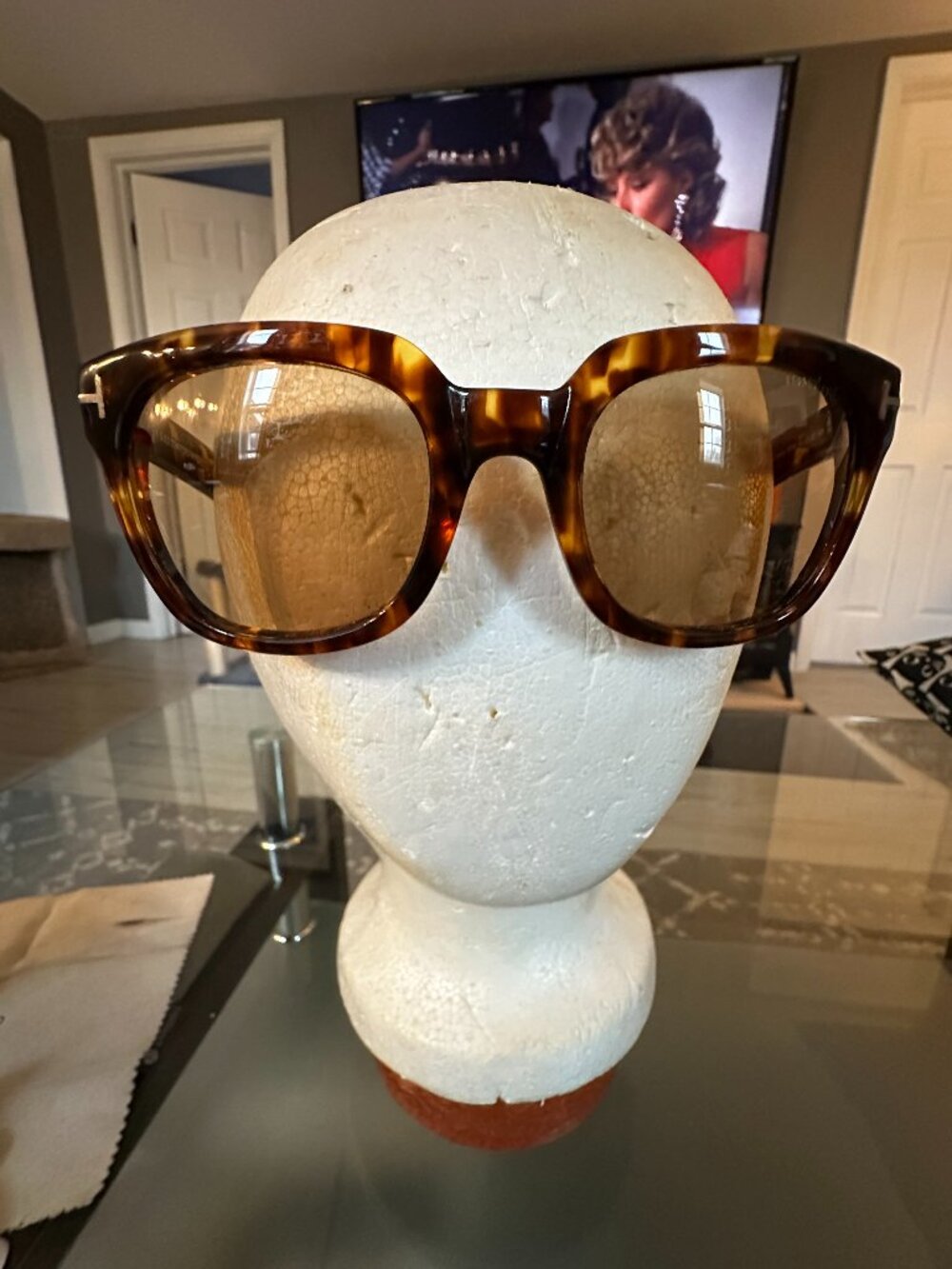 Authentic TOM FORD Campbell Wayfarer Sunglasses